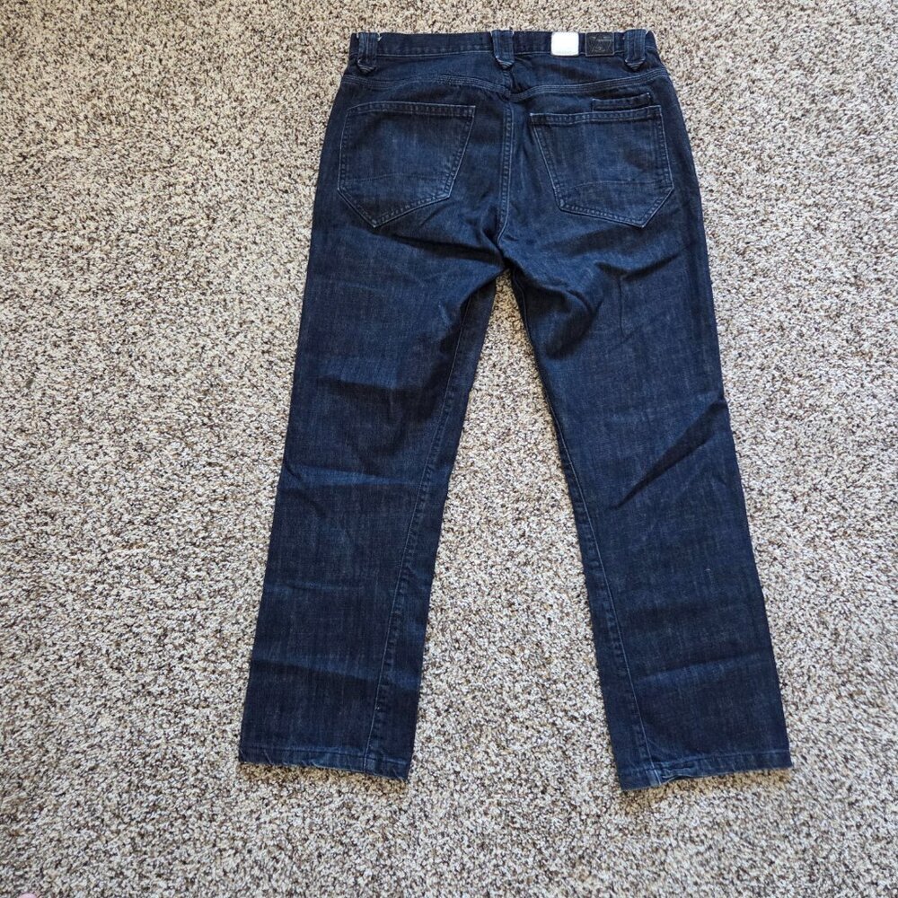 Analog Denim Jeans Arto Saari Men's 32 X 28 Dark Wash Vintage Button Fly‎ Y2K - Picture 3 of 9